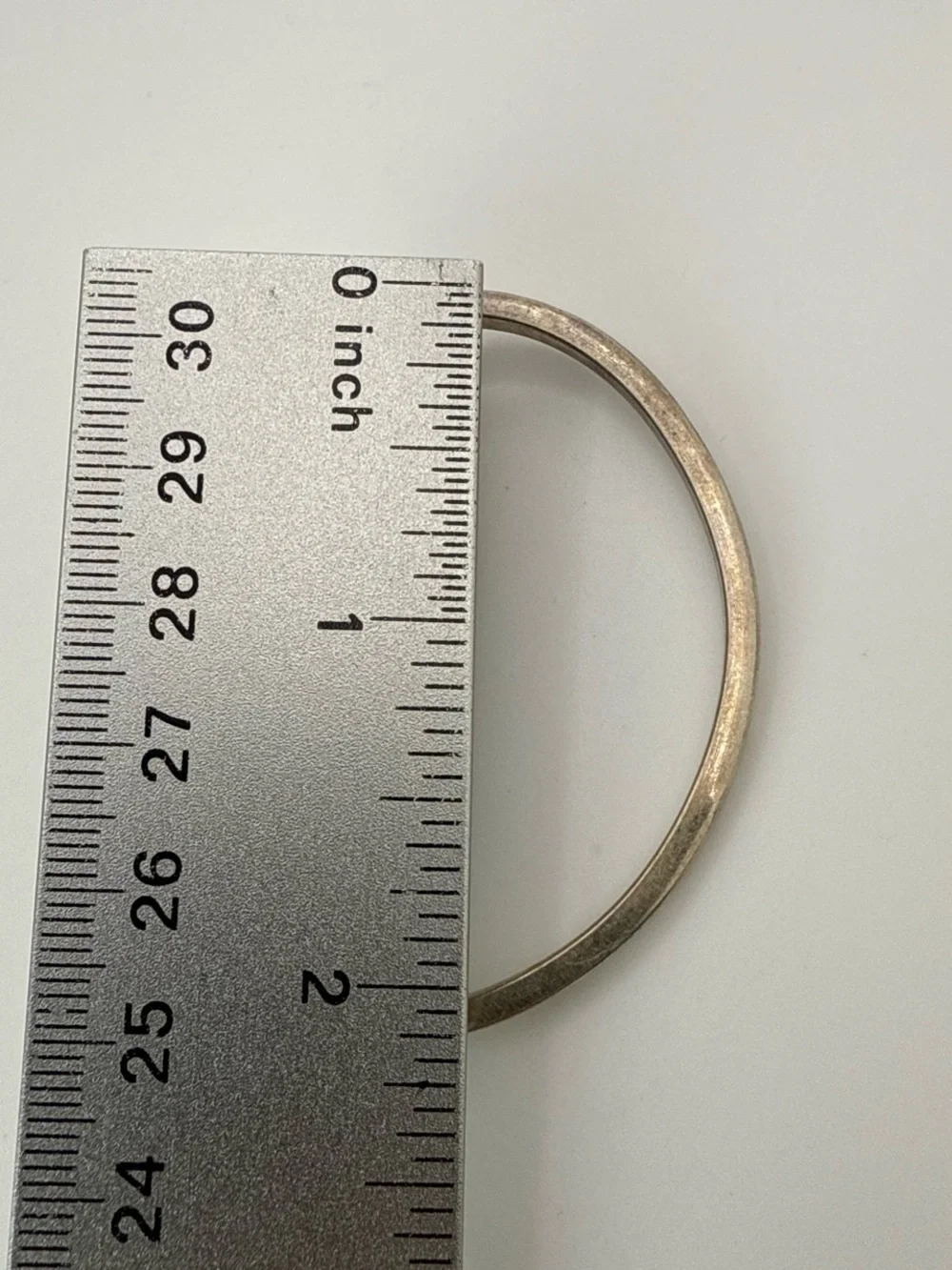 Vintage Alpaca hinge bracelet